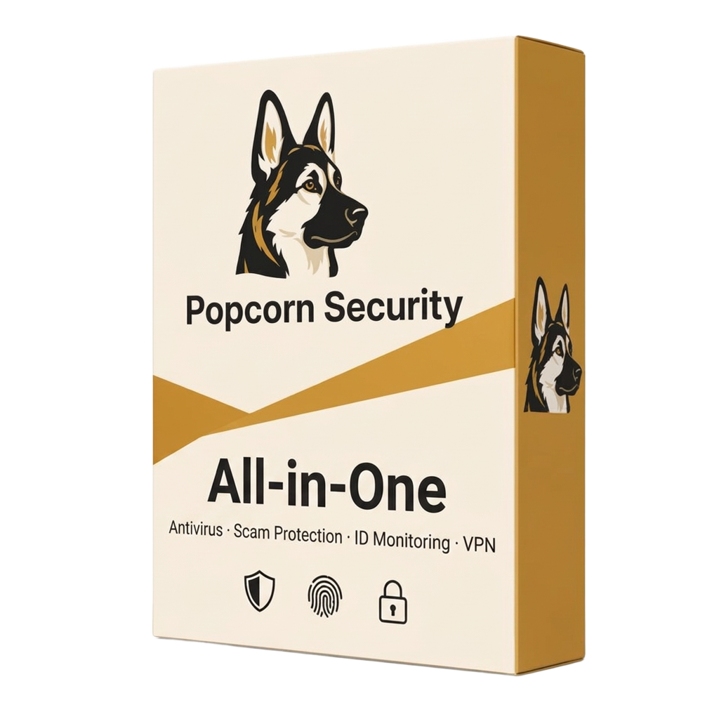 Popcorn Security All-in-One product box